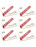 Sous verres LICENCE IV