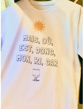 Tee-shirt Mais, où, est, donc, mon, ri, car