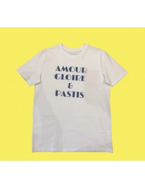 Tee-shirt AMOUR GLOIRE & PASTIS